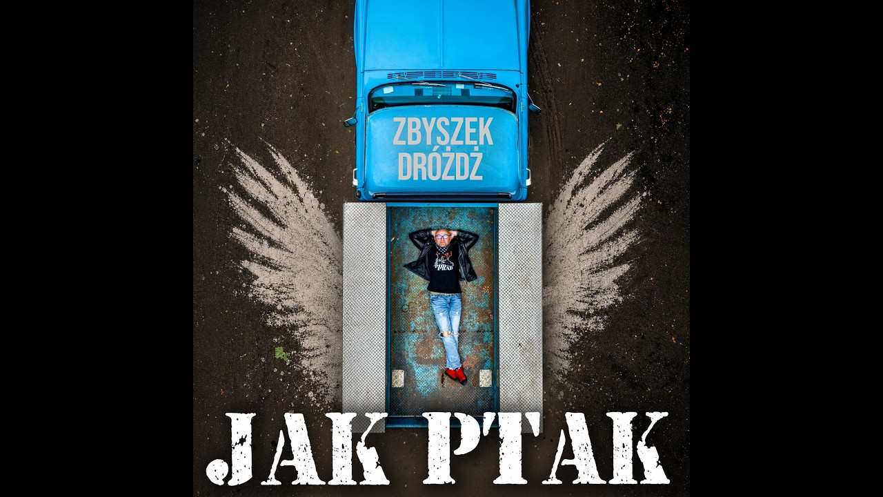 Kadr z teledysku „Jak ptak”, w roli Zbyszek Dróżdż