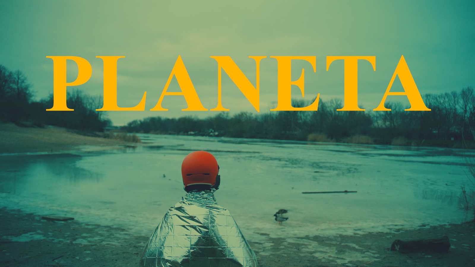 Kadr z teledysku „Planeta”, w roli Tomasz Biernacki